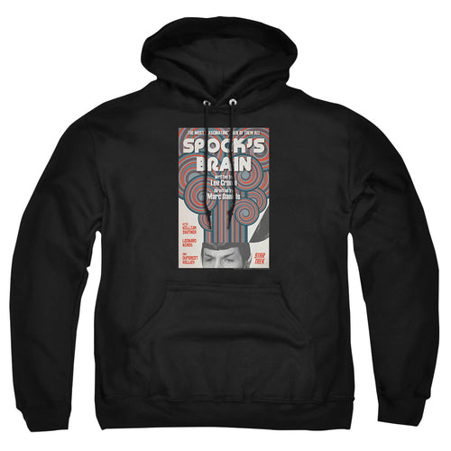 Star Trek Juan Ortiz Spock's Brain Black Pullover Hoodie