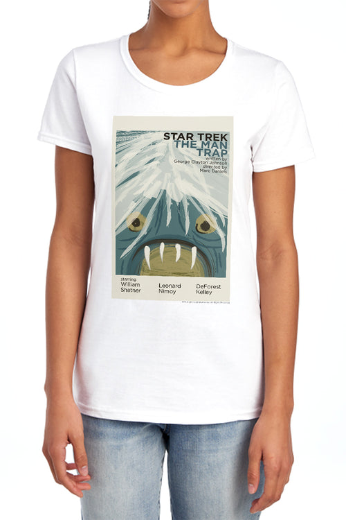 Star Trek The Man Trap Womens T-Shirt
