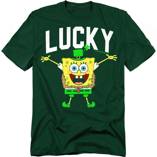 Spongebob Squarepants St. Patrick's Day Lucky Bob T-Shirt