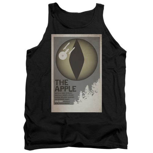 Star Trek Juan Ortiz The Apple Black Tank Top