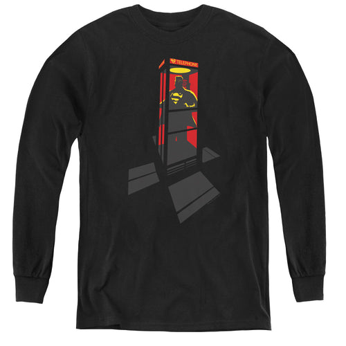 Superman Super Booth Youth Long Sleeve T-Shirt