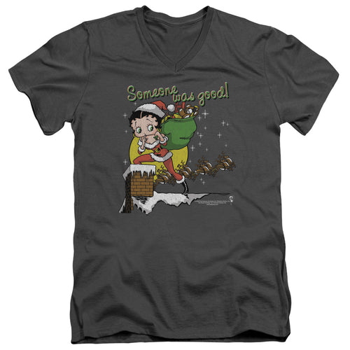Betty Boop Chimney V-Neck T-Shirt