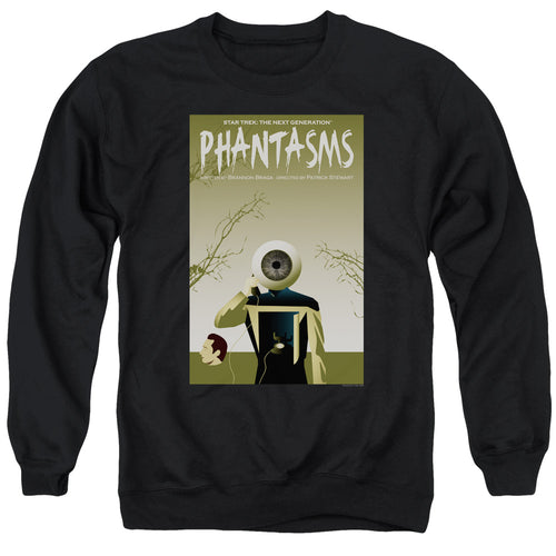 Star Trek Phantasms Black Crewneck Sweatshirt
