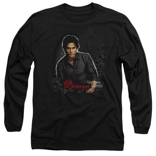 The Vampire Diaries Damon Signature Long Sleeve T-Shirt
