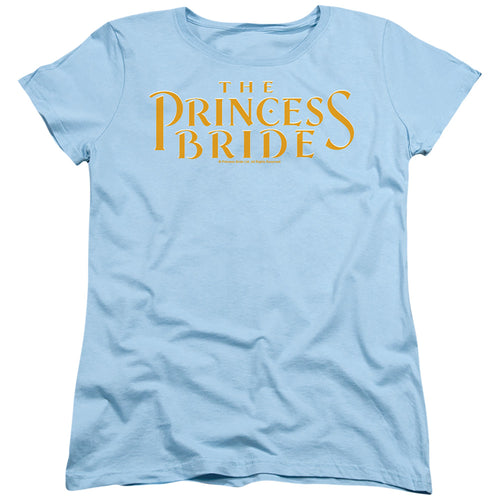 The Princess Bride Logo Light Blue Womens T-Shirt