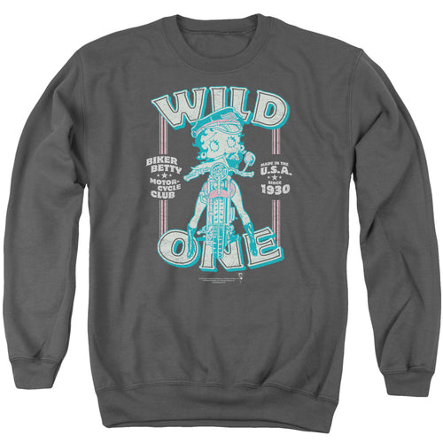 Betty Boop Wild One Crewneck Sweatshirt