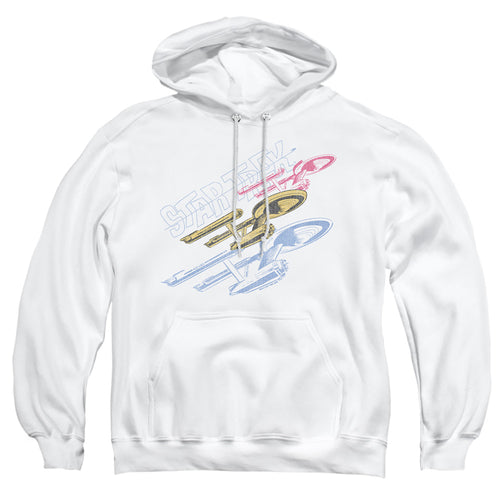 Star Trek Retro Tri Enterprise Pullover Hoodie