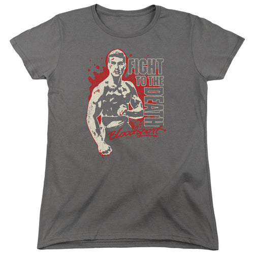Bloodsport To The Death Womens T-Shirt