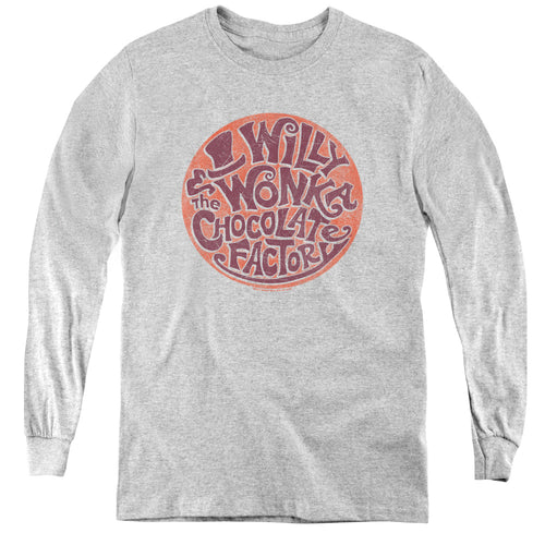 Willy Wonka & the Chocolate Factory Circle Logo Youth Long Sleeve T-Shirt