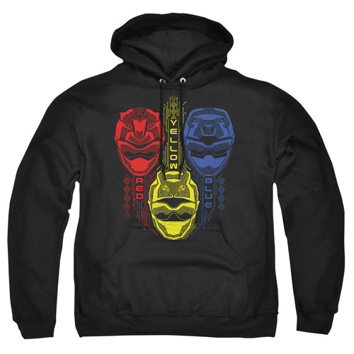 Power Rangers: Beast Morphers Red Yellow Blue Pullover Hoodie