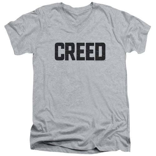 Creed Cracked Logo V-Neck T-Shirt