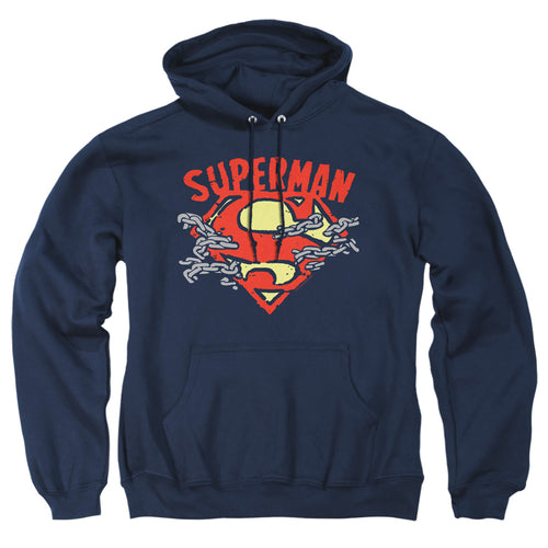 Superman Chain Breaking Pullover Hoodie