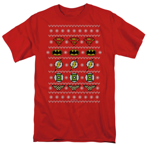Justice League Justice Shields Christmas Sweater
T-Shirt