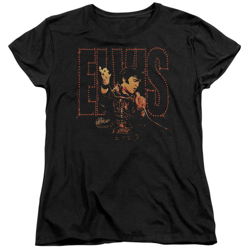 Elvis Presley Take My Hand Womens T-Shirt