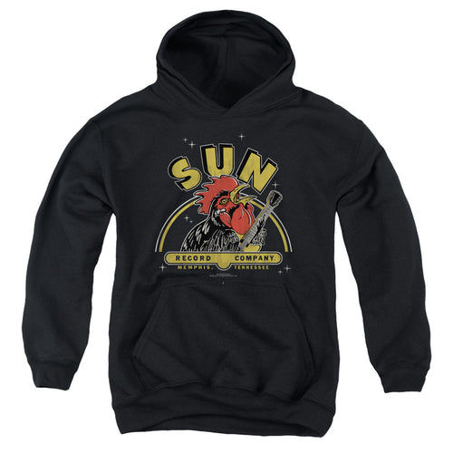 Sun Records Rocking Rooster Youth Hoodie