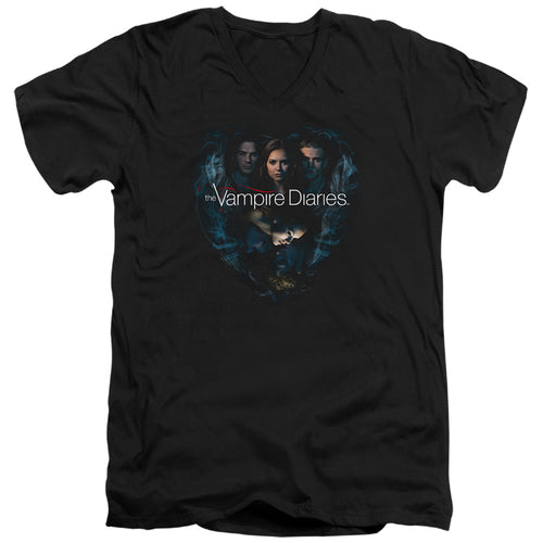 The Vampire Diaries Heart's Desire V-Neck T-Shirt