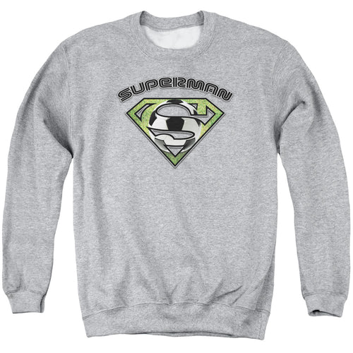 Superman Soccer Shield Crewneck Sweatshirt
