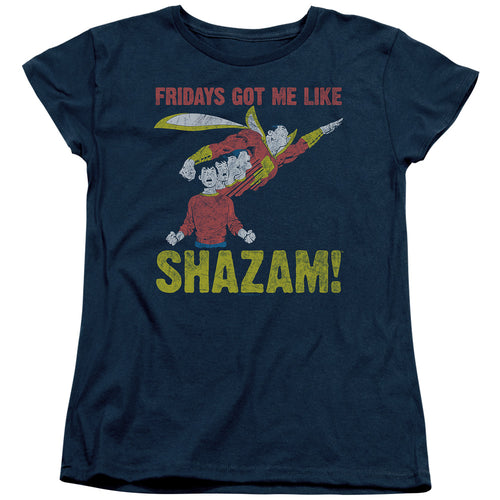 Justice League Fridays Got Me Like Womens T-Shirt