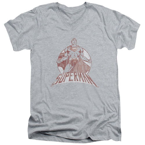 Superman Super Bad V-Neck T-Shirt
