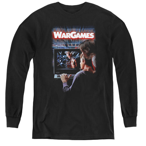 WarGames Movie Poster Youth Long Sleeve T-Shirt