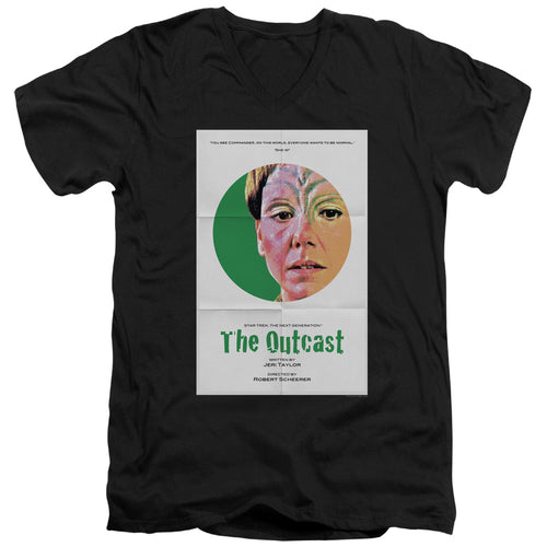 Star Trek The Outcast Black V-Neck T-Shirt
