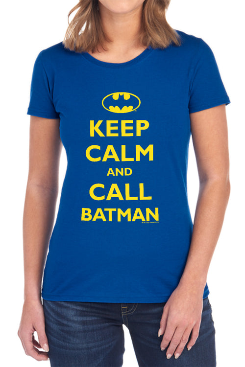Batman Call Batman Womens T-Shirt