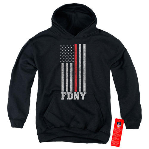 New York City Thin Red Line Youth Hoodie