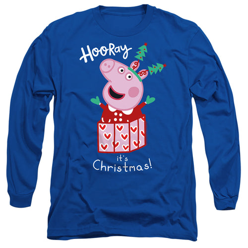 Peppa Pig Hooray It's Christmas Long Sleeve T-Shirt