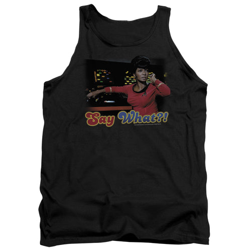 Star Trek Uhura Say What Tank Top