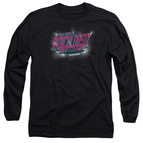 Zoolander Ridiculously Good Looking Glow Long Sleeve T-Shirt