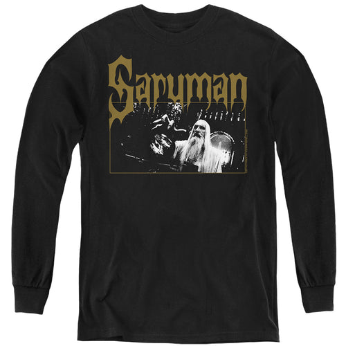 Lord of the Rings Saruman Framed Photo Youth Long Sleeve T-Shirt