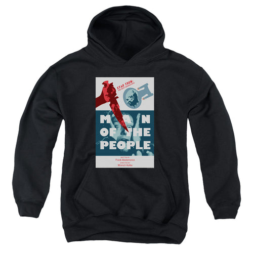 Star Trek Man of the People Black Youth Hoodie
