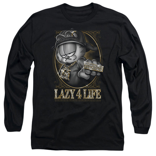 Garfield Lazy 4 Life Long Sleeve T-Shirt