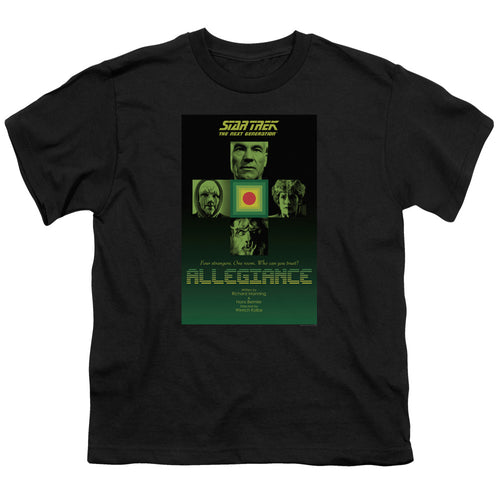 Star Trek Allegiance Black Youth/Toddler T-Shirt