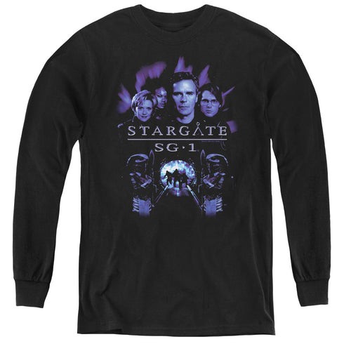Stargate SG-1 Command Team Youth Long Sleeve T-Shirt