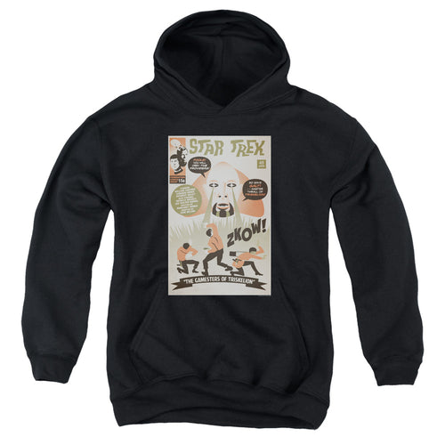Star Trek Juan Ortiz The Gamesters of Triskelion Black Youth Hoodie