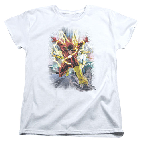 Justice League Brightest Day Flash Womens T-Shirt