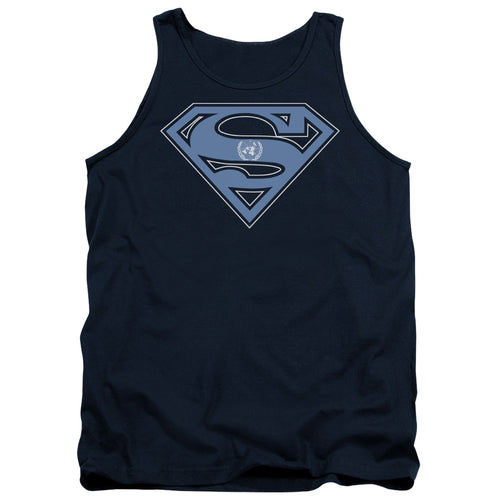 Superman U N Shield Tank Top