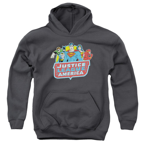 DC Comics 8 Bit League Youth Hoodie