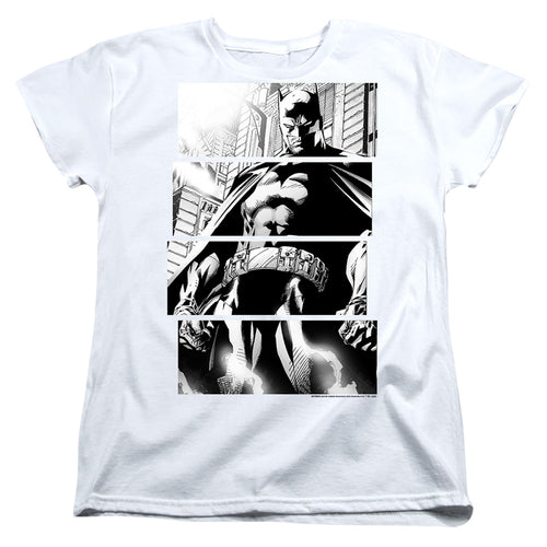 The Batman Panels Womens T-Shirt