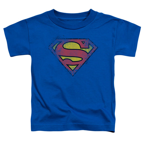Superman Destroyed Supes Logo Youth/Toddler T-Shirt