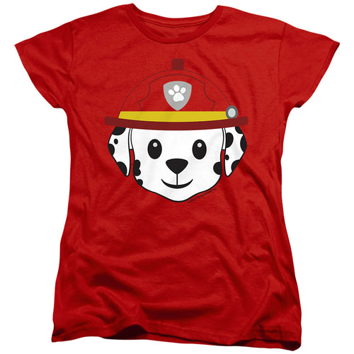 Paw Patrol Marshall Emoji Womens T-Shirt