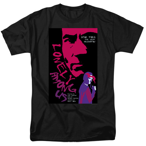 Star Trek Lonely Among Us Black T-Shirt