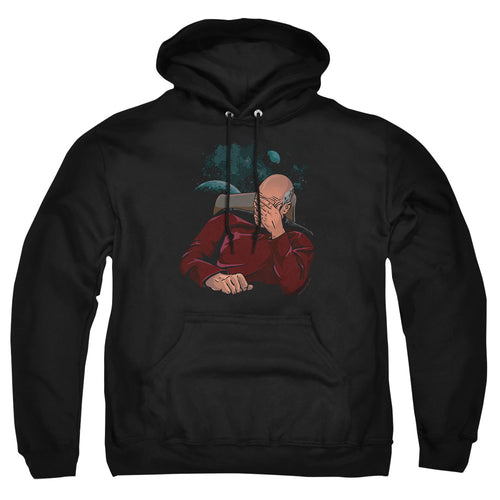 Star Trek Picard Facepalm Pullover Hoodie