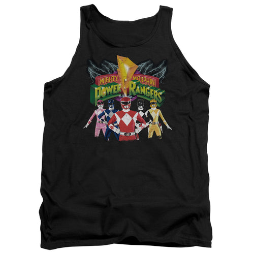 Mighty Morphin Power Rangers Rangers Unite Tank Top
