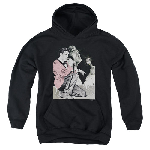 Elvis Presley Rock N Roll Smoke Youth Hoodie