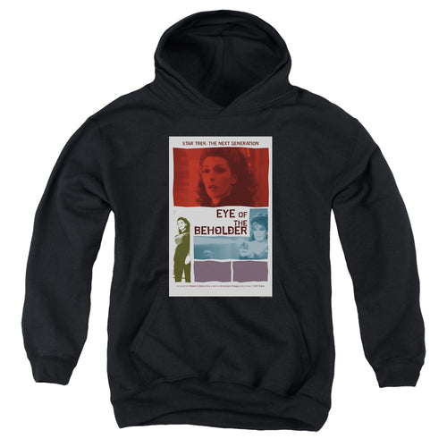 Star Trek Eye of the Beholder Black Youth Hoodie