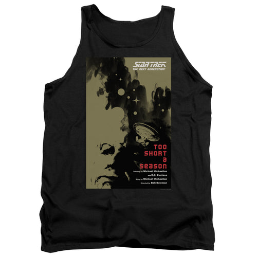 Star Trek Too Short a Season Black Tank Top