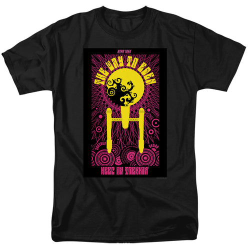 Star Trek Juan Ortiz The Way to Eden Black T-Shirt
