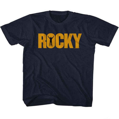 Rocky Logo - Navy Youth/Toddler T-Shirt